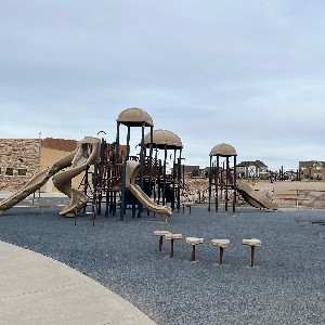 The outdoor playground at RCES.